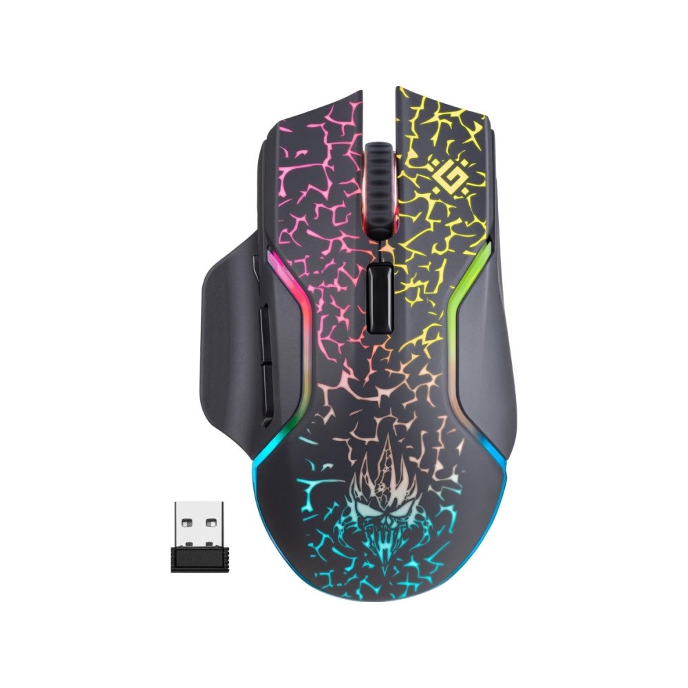 Defender Defender Oneshot GM-067, högerhand, Optisk, RF Wireless + US...