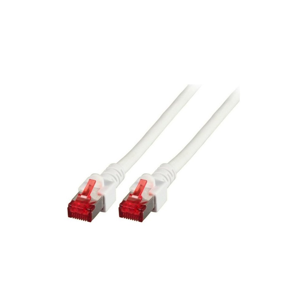 Diverse Patchkabel RJ45, CAT6 250Mhz, 0, 15m weiss, S-STP(S/FTP), LS...