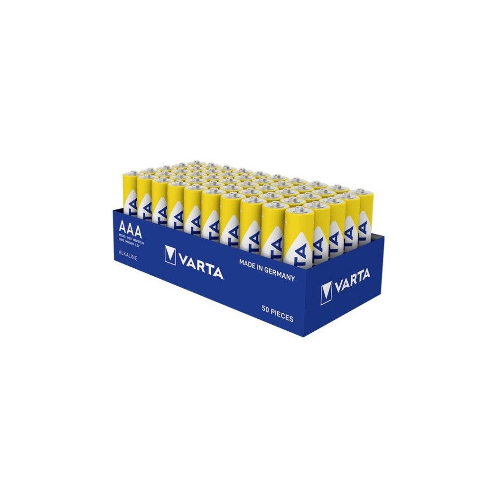 Varta Varta Energy, Engångsbatteri, AAA, Alkalisk, 1,5 V, 50 styck