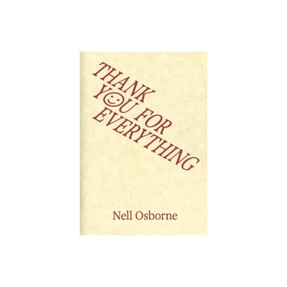 Monitor Books Thank You For Everything (häftad, eng)