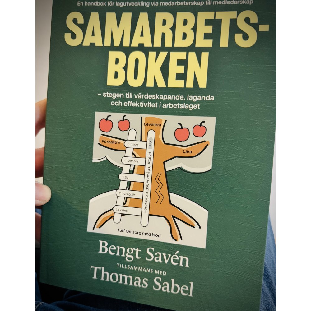 Bengt Savén SamarbetsBoken – stegen till värdeskapande, laganda och effektivitet i arbetslaget (bok, danskt band)