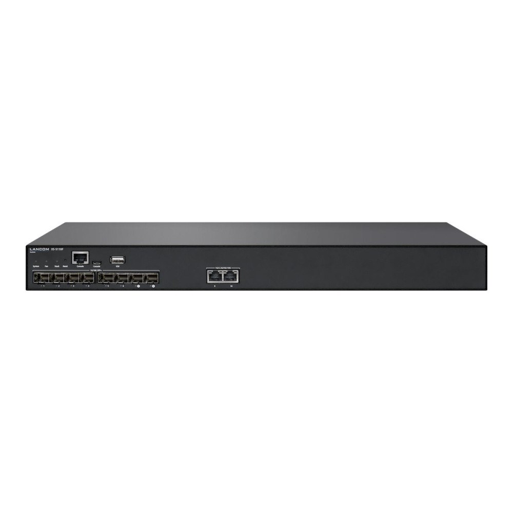 Lancom Systems LANCOM XS-5110F - switch - 10 portar - Administrerad - rackmonterbar