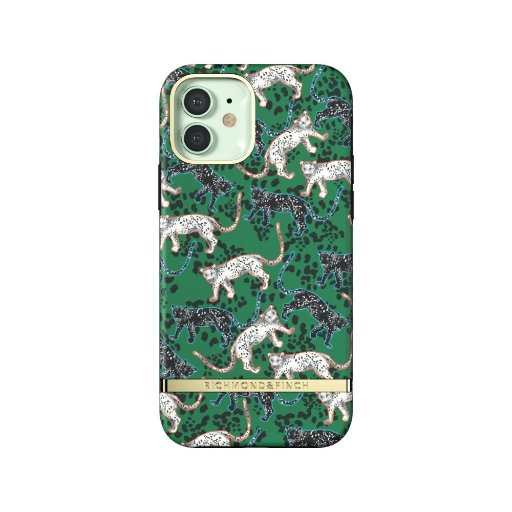 Richmond & Finch Richmond & Finch Richmond & Finch Green Leopard iPhone 12 &...