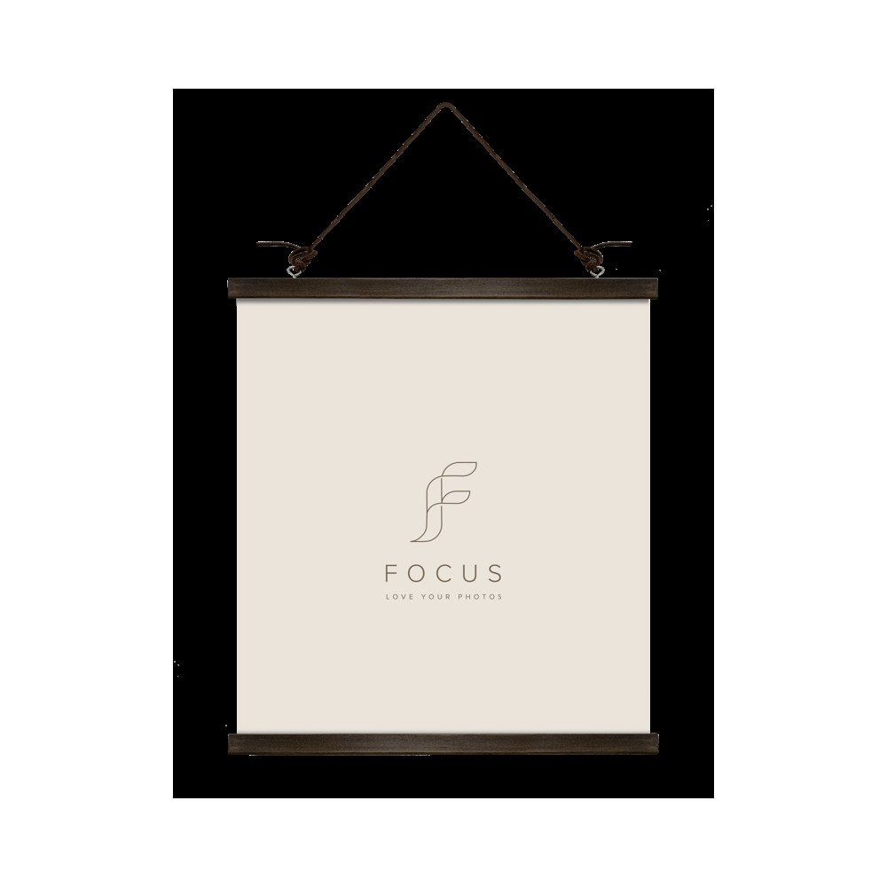 FOCUS Focus Poster Hanger Magnetic Walnut 31cm