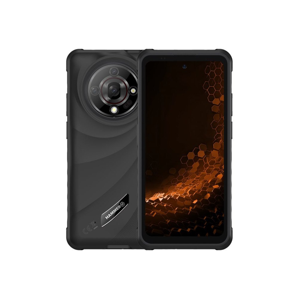 HAMMER HAMMER Iron 6 - svart - 4G pekskärmsmobil - 256 GB - GSM