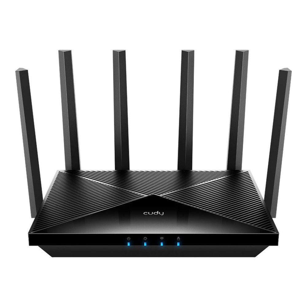 Cudy Cudy WR6500H - 1.0 - trådlös router - Wi-Fi 7 - skrivbordsmodell, väggmonterbar