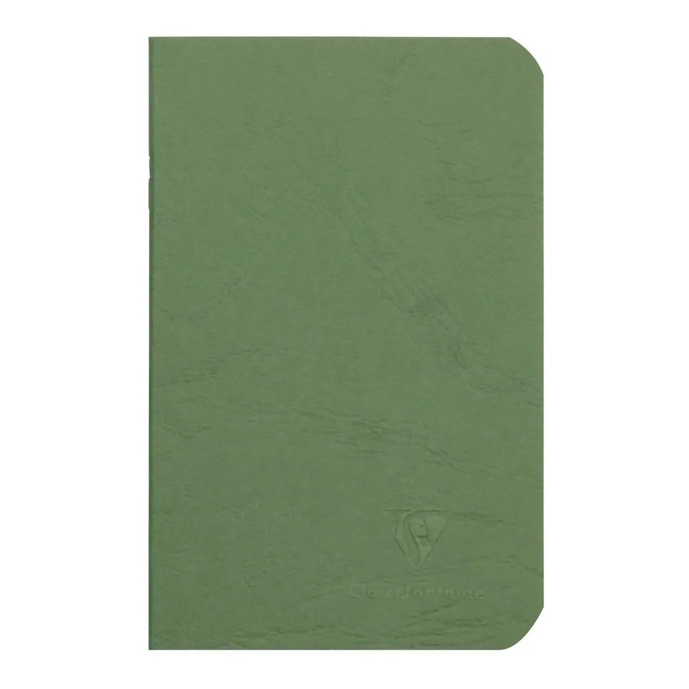 Clairefontaine Clairefontaine "Age Bag" Green Notebook 9x14cm, 96 sidor/48...