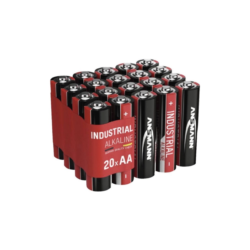 ANSMANN-ENERGY Ansmann LR6, Engångsbatteri, AA, Alkalisk, 1,5 V, 20 styck,...