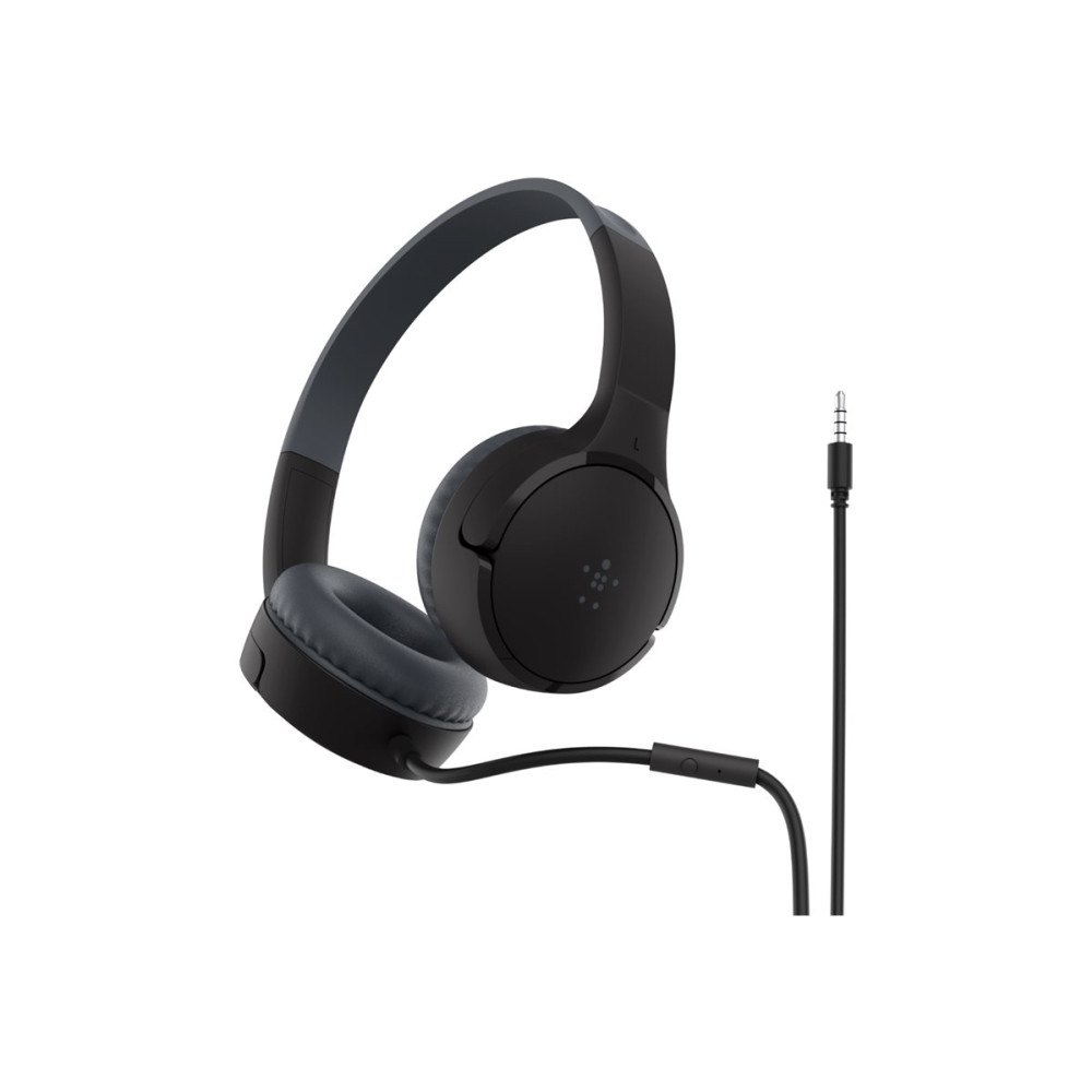 Belkin Components Belkin SoundForm Mini - hörlurar med mikrofon - 3,5 mm kontakt