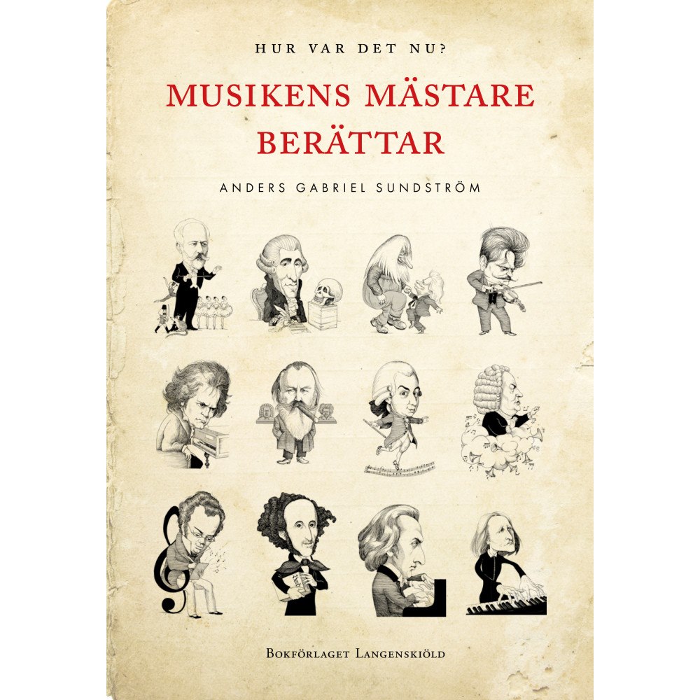 Bokförlaget Langenskiöld Musikens mästare berättar (inbunden)