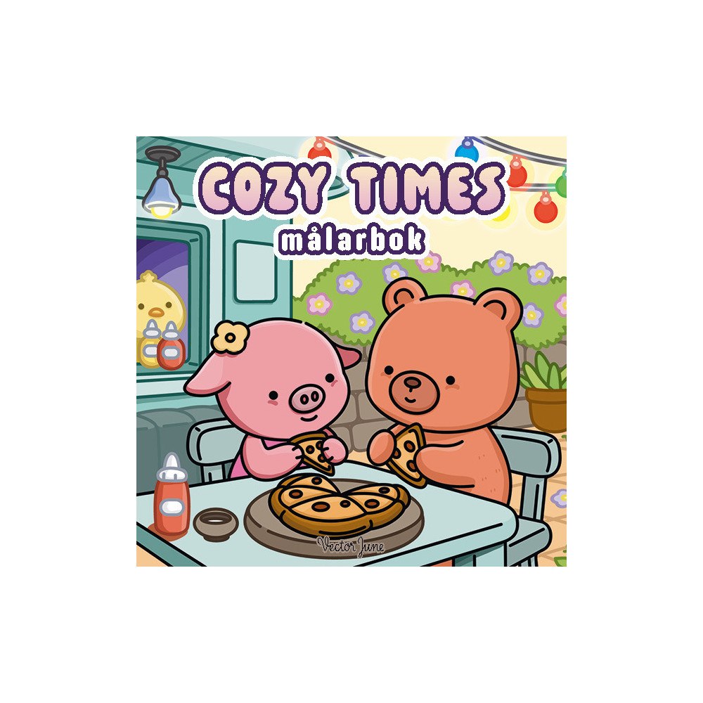 Tukan Förlag Cozy times målarbok (häftad)