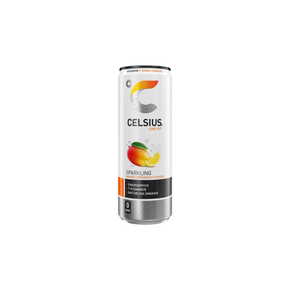 Celsius Celsius Mango Lemonade Energidryck 35,5cl