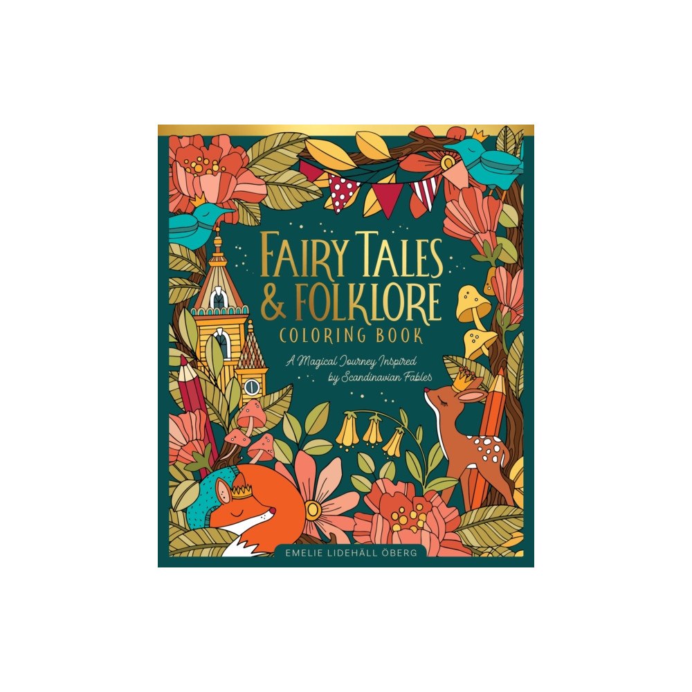 Schiffer Publishing Ltd Fairy Tales & Folklore Coloring Book (inbunden, eng)