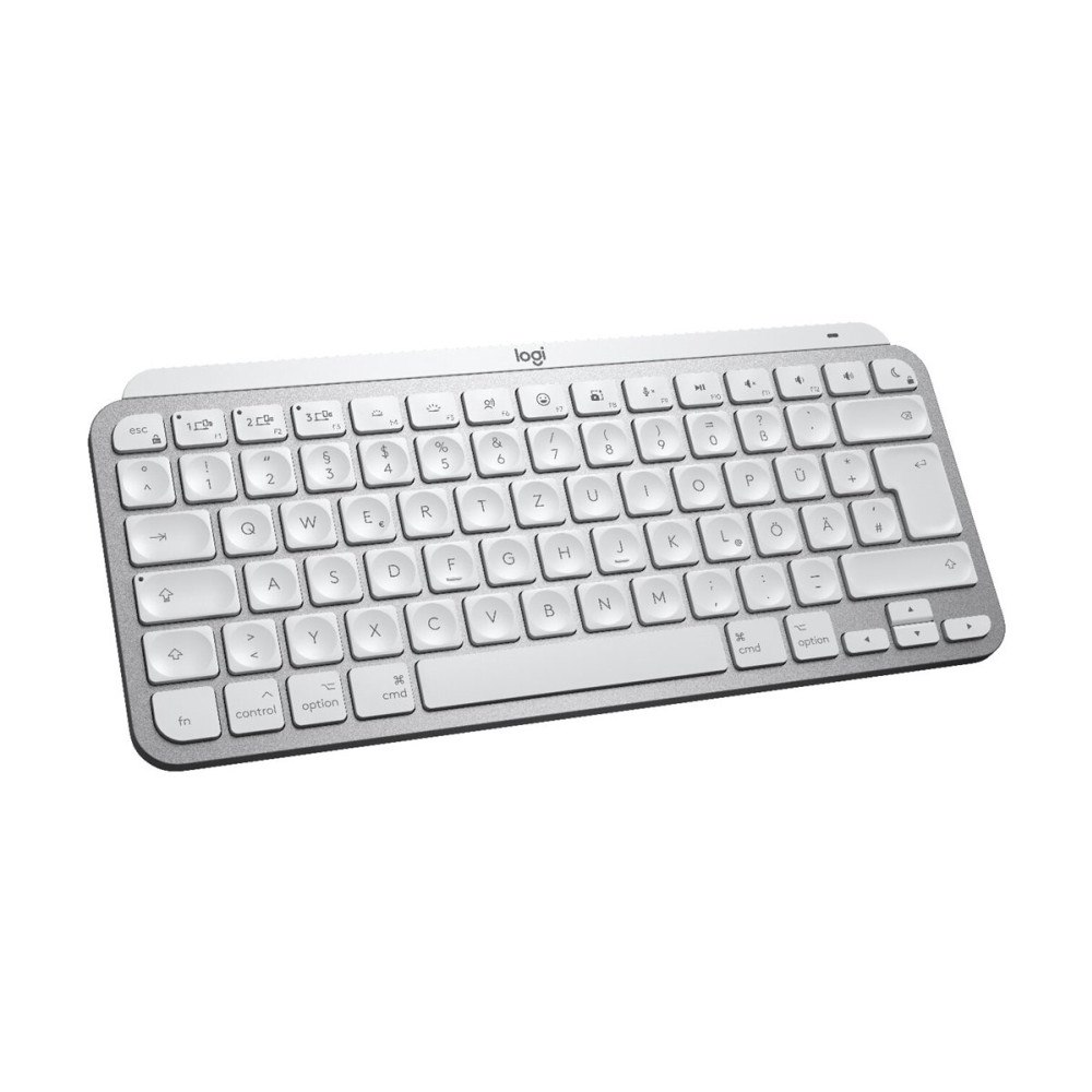 Logitech Logitech Master Series MX Keys Mini for Mac - tangentbord compact - QWERTY - USA, internationellt - rymdgrå Inmatningsen...