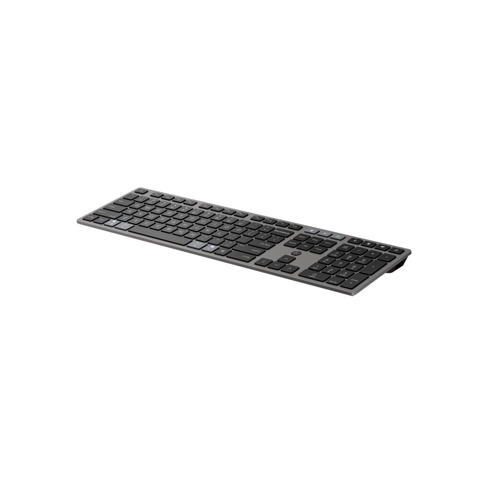 HP HP 725 - sats med tangentbord och mus - flera enheter, uppladdningsbar, drivs av SuperCapacitor full size - brittisk - s...