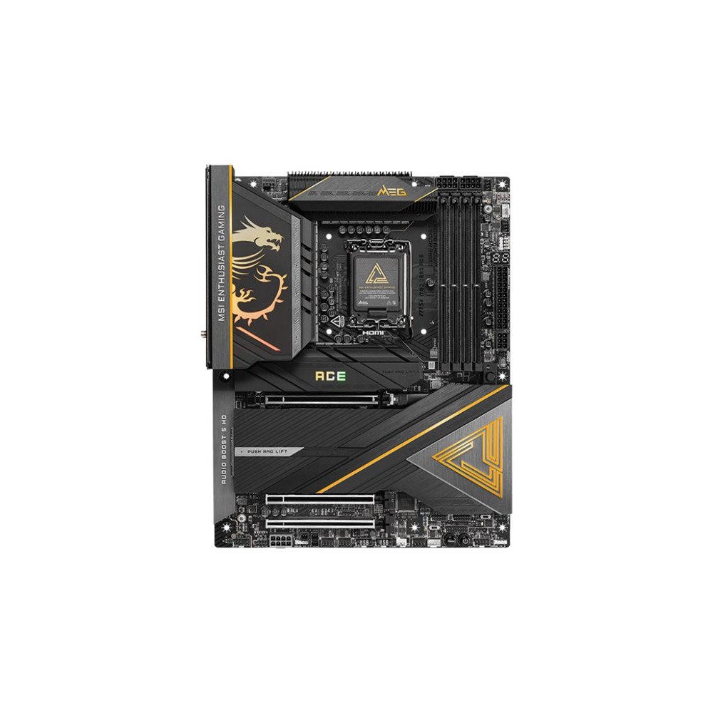 MSI MSI MEG Z890 ACE - moderkort - ATX - LGA1851-uttag - Z890