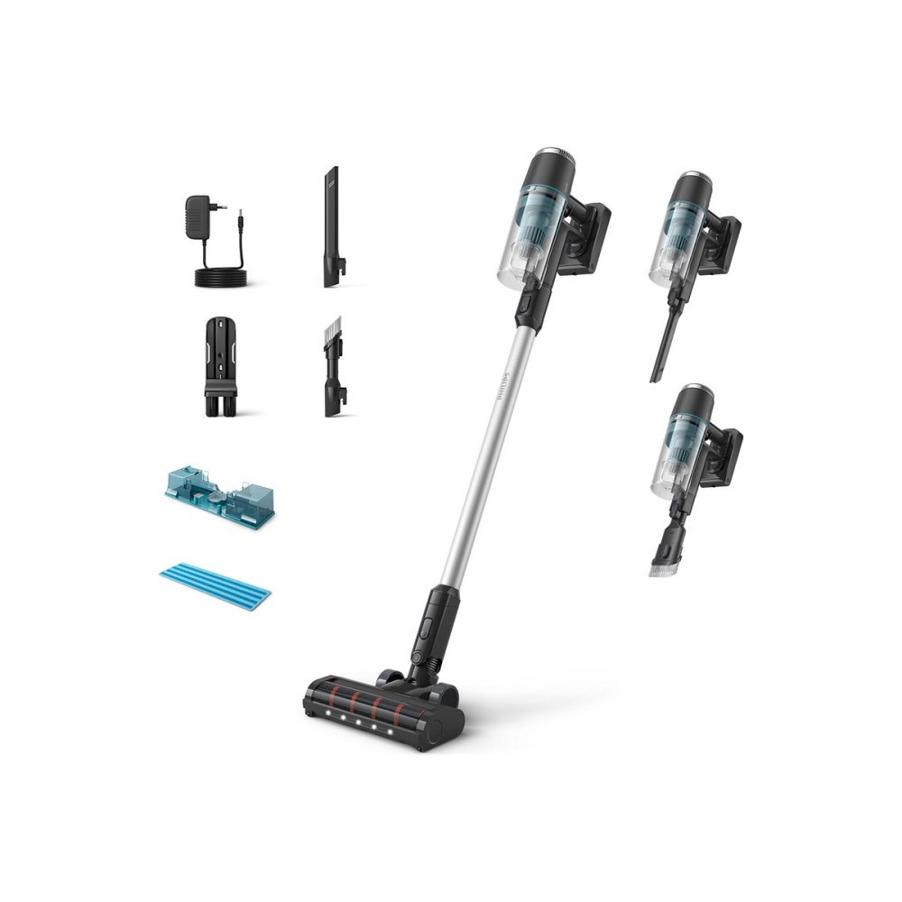 Philips Philips 3000 Series XC3131 - dammsugare - sladdlös - skaft/handhållen - dimgrå