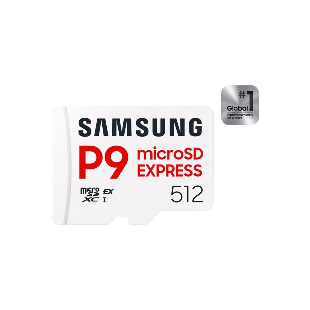SAMSUNG Samsung P9 Express MB-MK512T - flash-minneskort - 512 GB - microSDXC Express