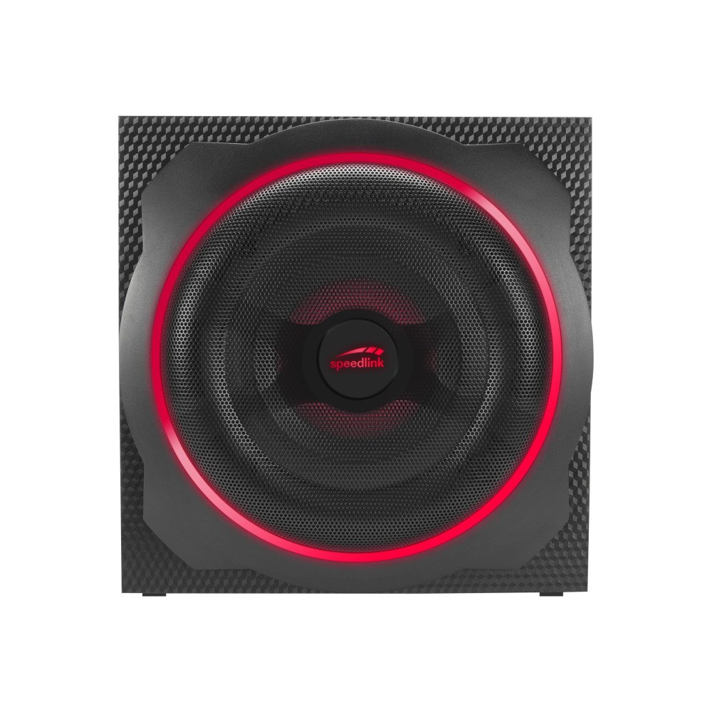 Jöllenbeck SPEEDLINK GRAVITY CARBON RGB - högtalarsystem - för persondator - trådlös
