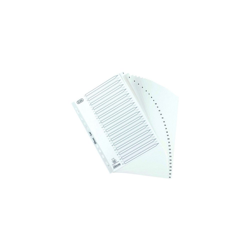 Elba ELBA StrongLine - avdelare - för A4 - vit