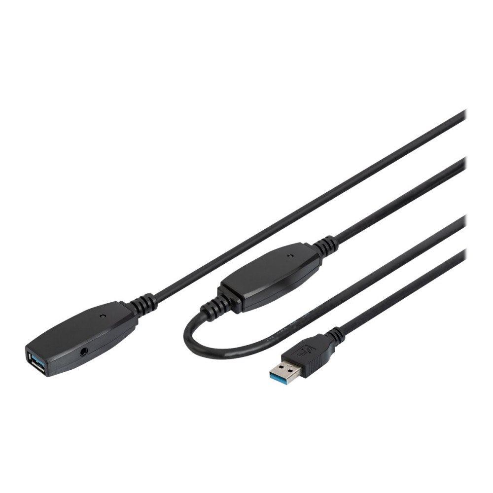 Digitus DIGITUS - USB-förlängningskabel - USB typ A till USB typ A - 20 m