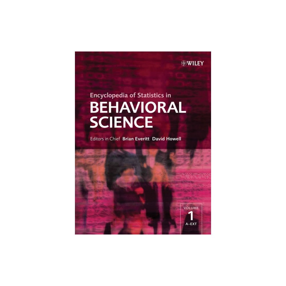 John Wiley & Sons Inc Encyclopedia of Statistics in Behavioral Science (inbunden, eng)
