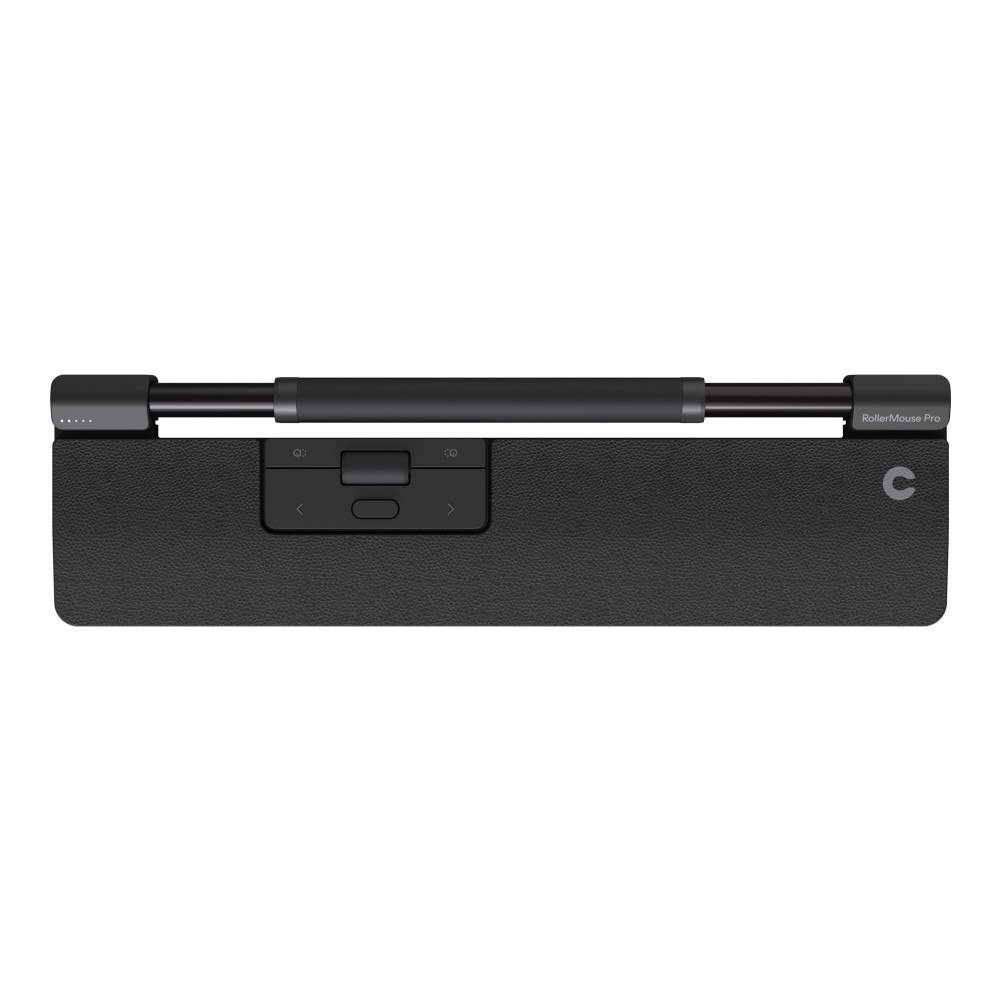CONTOUR Contour RollerMouse Pro - centrerad mus - med smalt handledsstöd och veganskt läder
