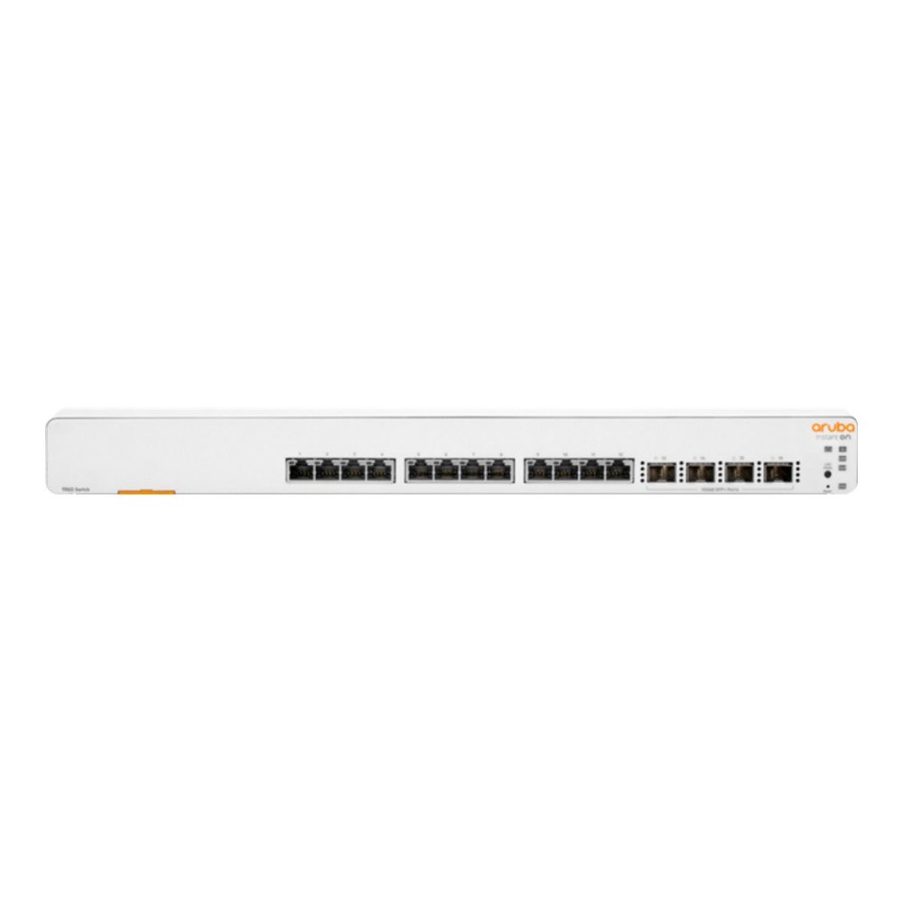 Aruba Networks HPE Networking Instant On 1960 12XGT 4SFP+ Switch - switch - 12 portar - smart - rackmonterbar