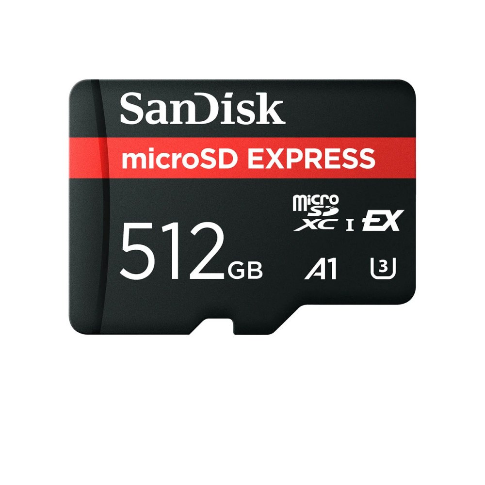 SANDISK MicroSD Card Express 512GB 880MB/s U3 C10