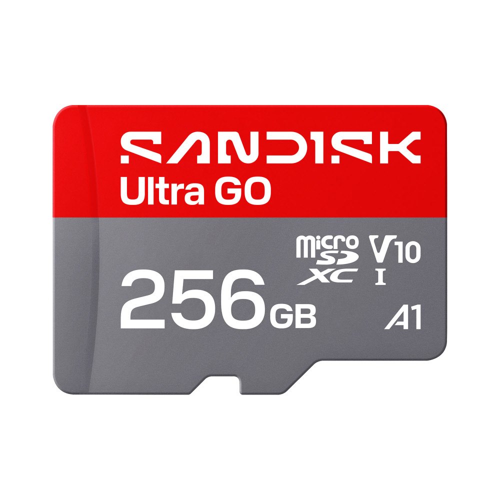 SANDISK MicroSD Ultra GO 256GB 1 190MB/s C10 UHS U1 A