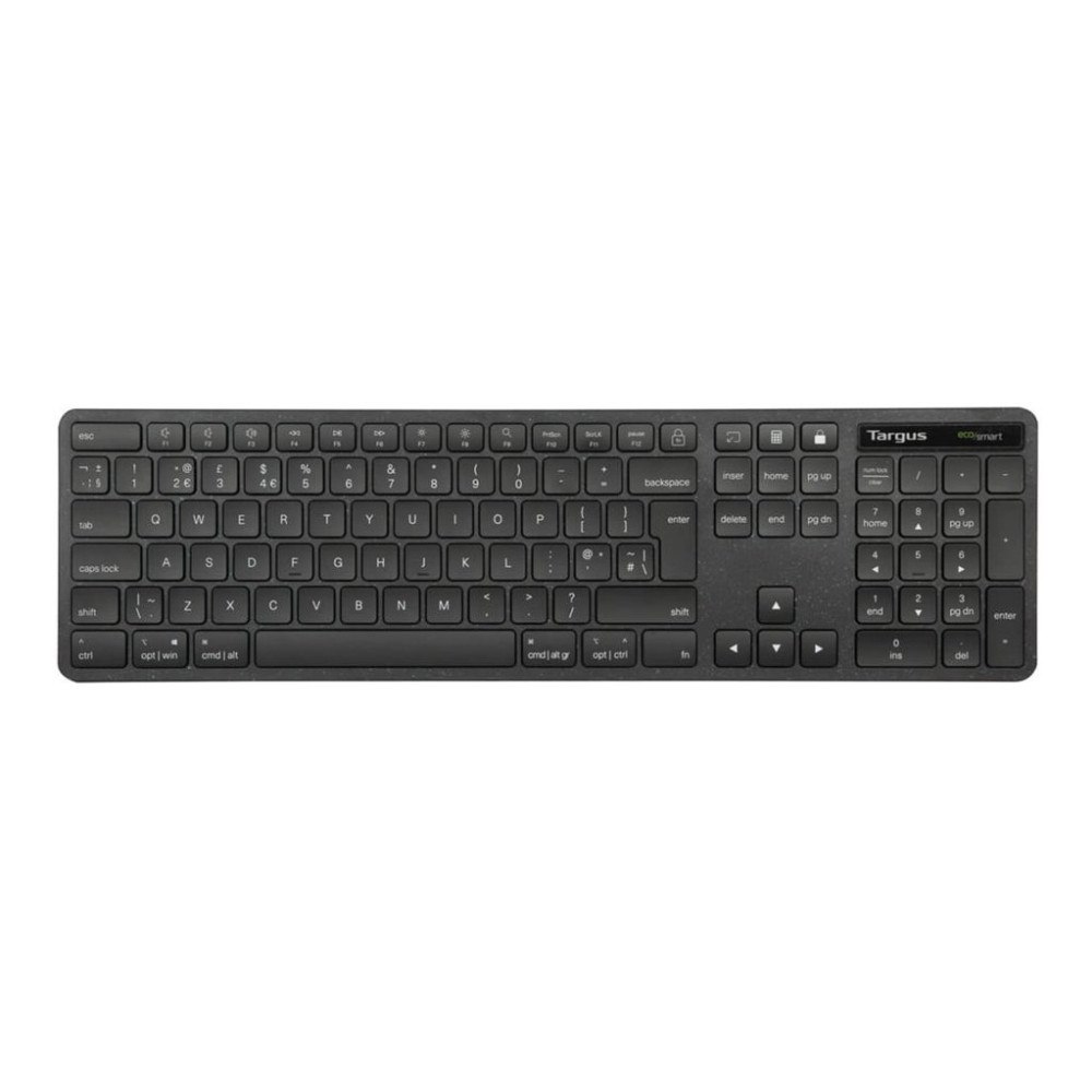 Targus Targus EcoSmart - tangentbord full size - QWERTY - Nordisk - svart Inmatningsenhet