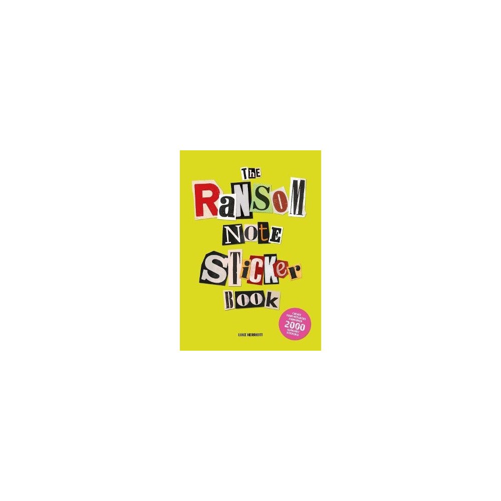 Luke Herriott The Ransom Note Sticker Book (pocket, eng)