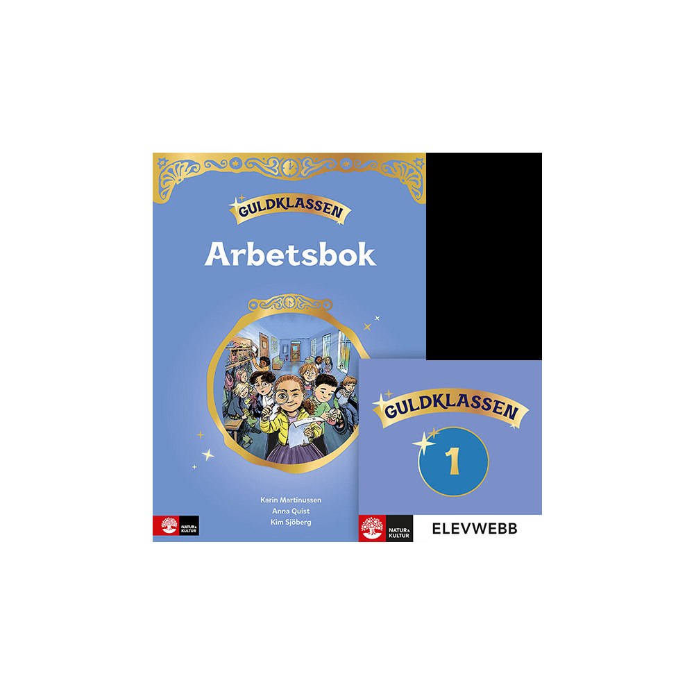 Anna Quist Guldklassen åk 1 Arbetsbok med elevwebb (häftad)