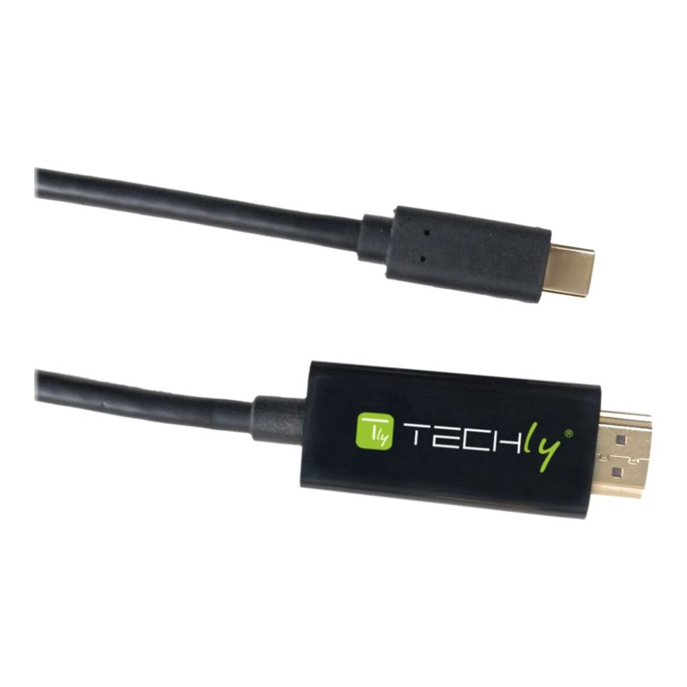 IC Intracom TECHly video- / ljud- / datakabel - HDMI / USB - 2 m