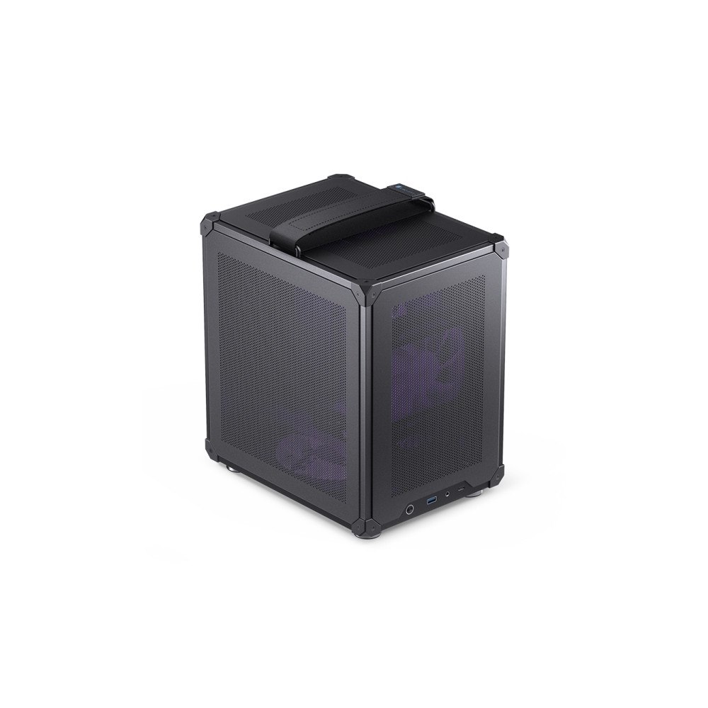 Jonsbo Jonsbo C6, Mini Tower, PC, Svart, ITX, micro ATX, Stål, Spel...