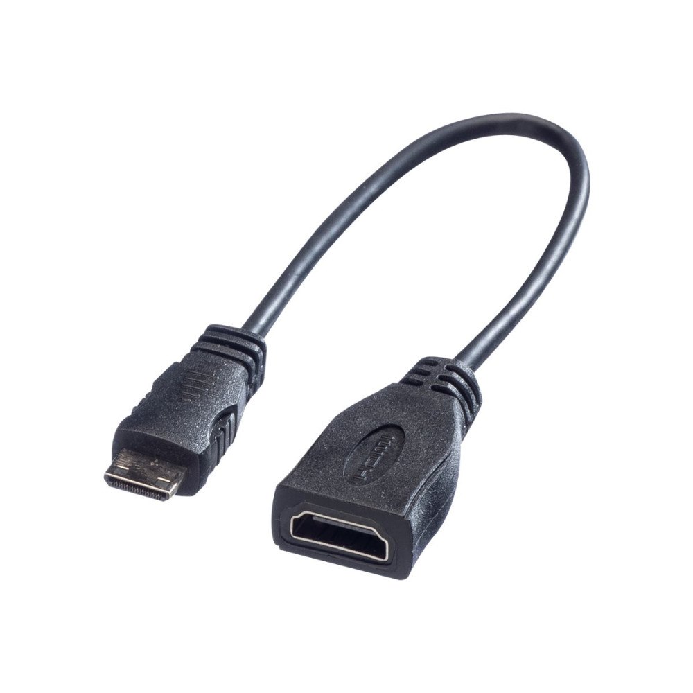 Secomp Roline HDMI-kabel med Ethernet - 15 cm