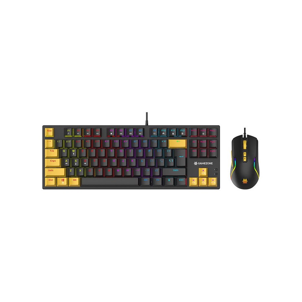 Tracer Tracer GAMEZONE Hornet - sats med tangentbord och mus - mekaniskt compact Inmatningsenhet