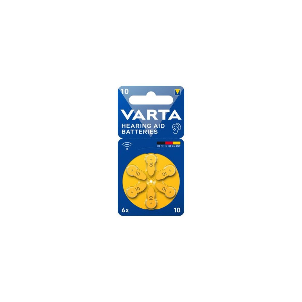 Varta Varta batteri - hörapparat - 6 x PR70 / 10 - primär zinkluft