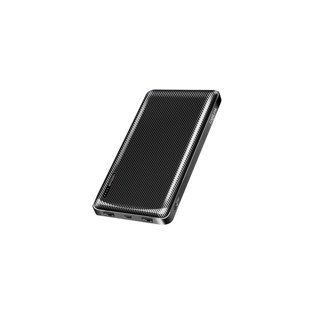 LogiLink LogiLink power bank - USB-C - Li-pol - 2 x USB - 12 Watt