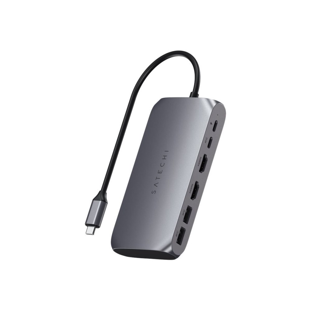 Satechi Satechi MULTIMEDIA ADAPTER M1 - dockningsstation - USB-C - 2 x HDMI