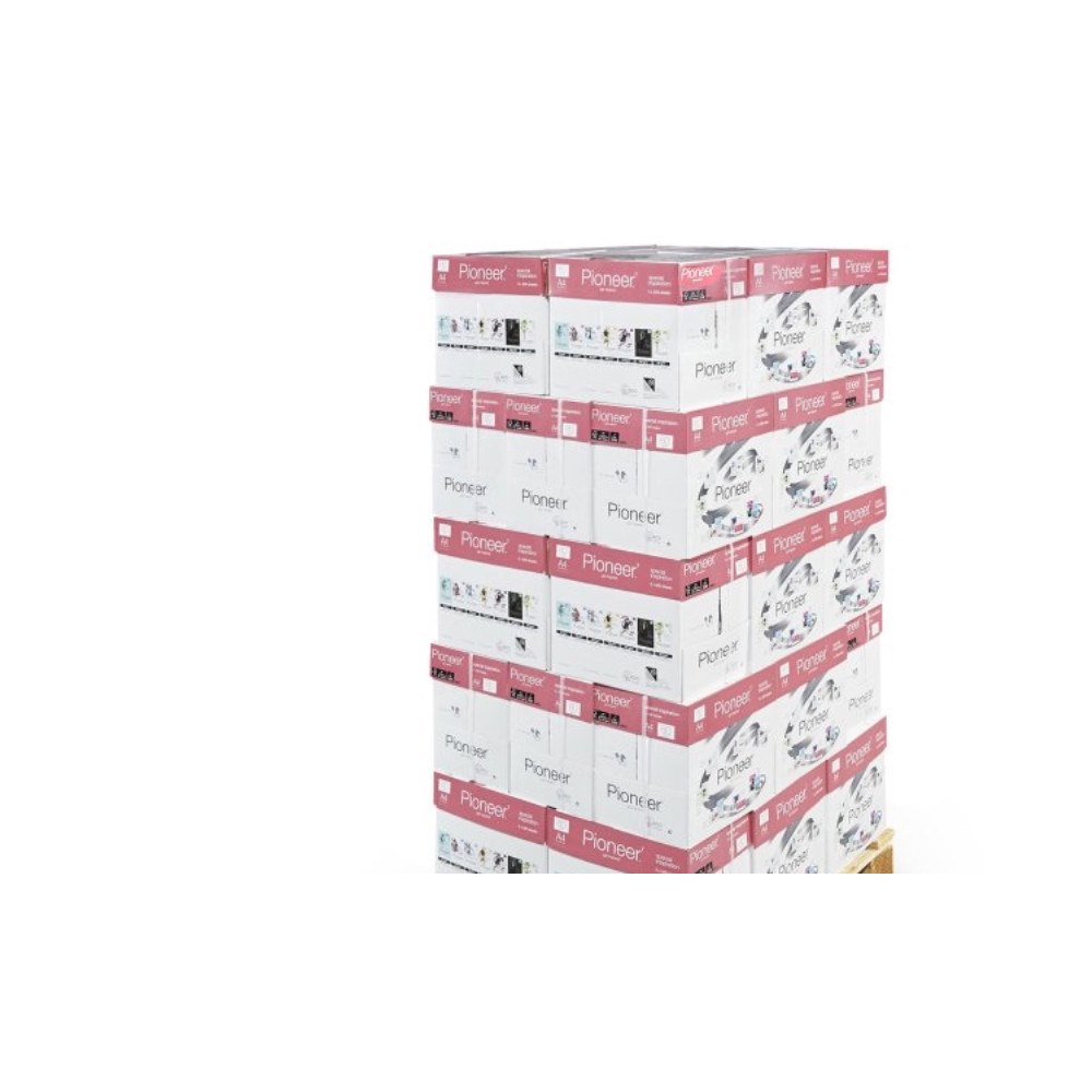 Usorteret Pioneer, kontorspapper, vitt Papper för kopiator, träfritt E...