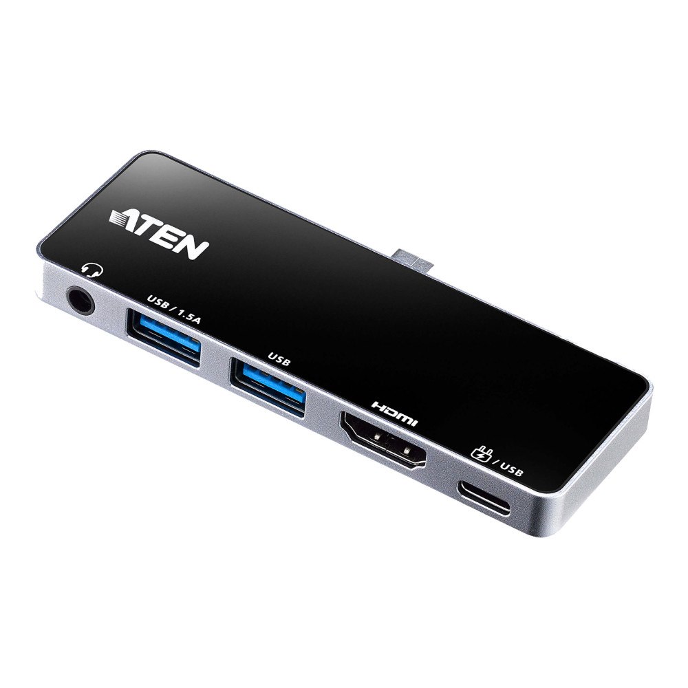 ATEN ATEN UH3238 Travel Dock - dockningsstation - USB-C 3.2 Gen 1 / Thunderbolt 3 - HDMI