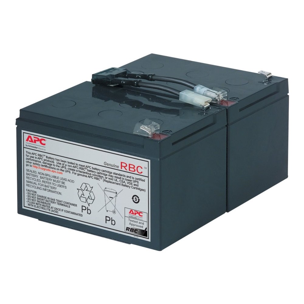 APC APC Replacement Battery Cartridge #6 - UPS-batteri - Bly-syra