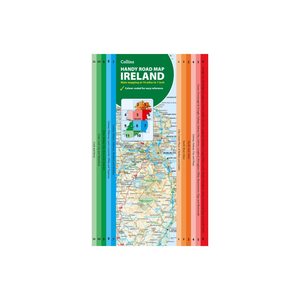 HarperCollins Publishers Map of Ireland Handy