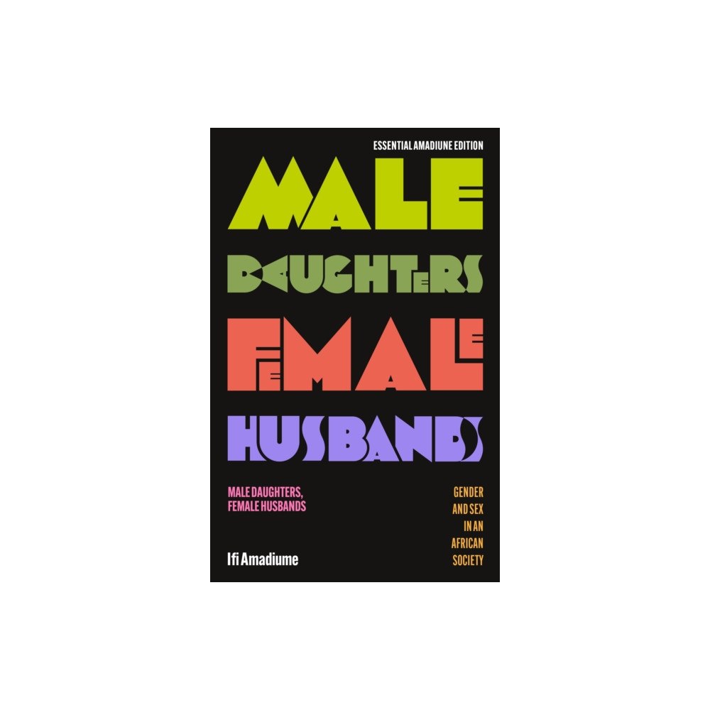 Bloomsbury Publishing PLC Male Daughters, Female Husbands (häftad, eng)