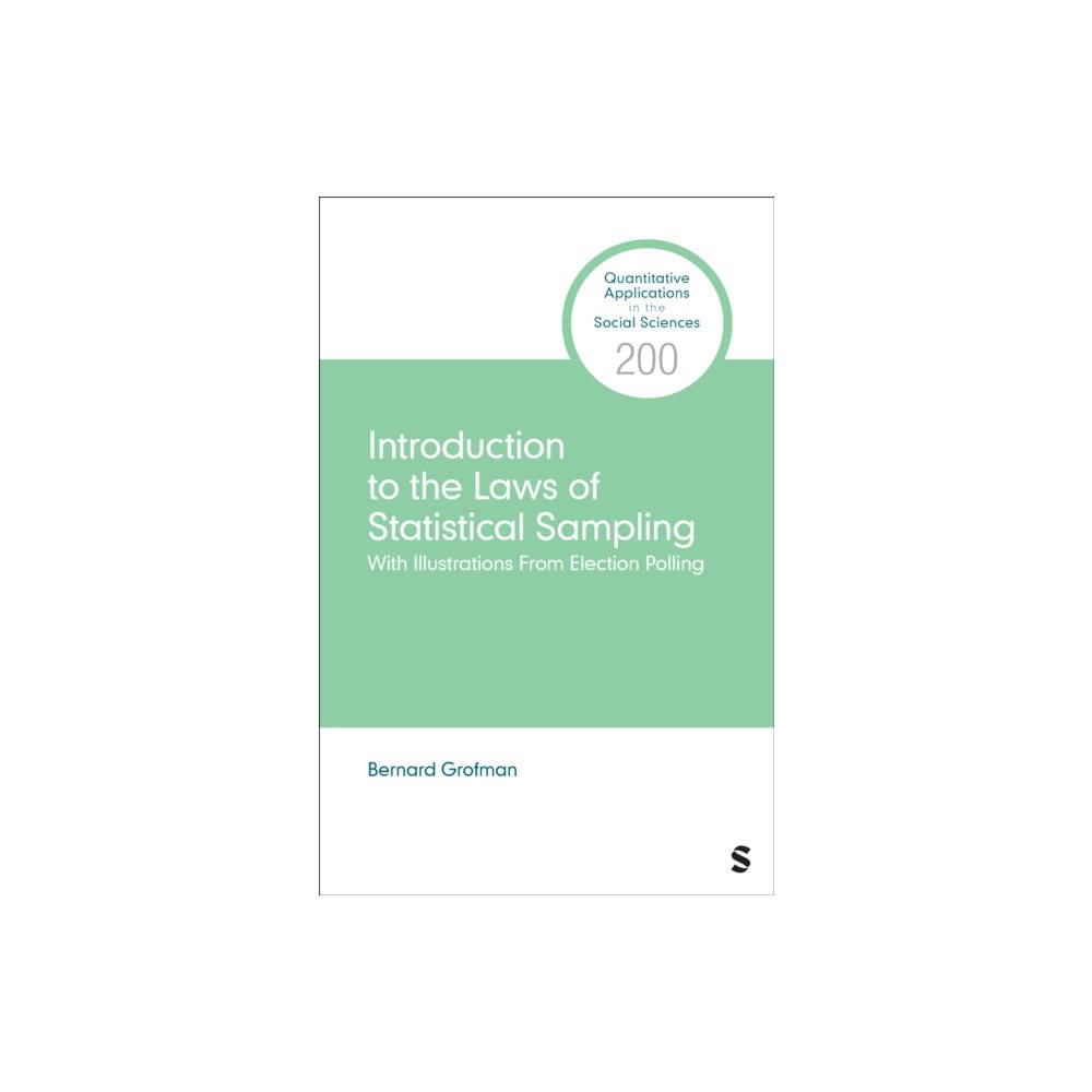 Sage publications inc Introduction to the Laws of Statistical Sampling (häftad, eng)
