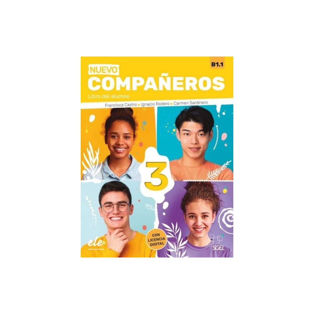 Sociedad General Espanola de Libreria Nuevo Companeros 3 - Libro del alumno + licencia digital. B1.1 (häftad, spa)