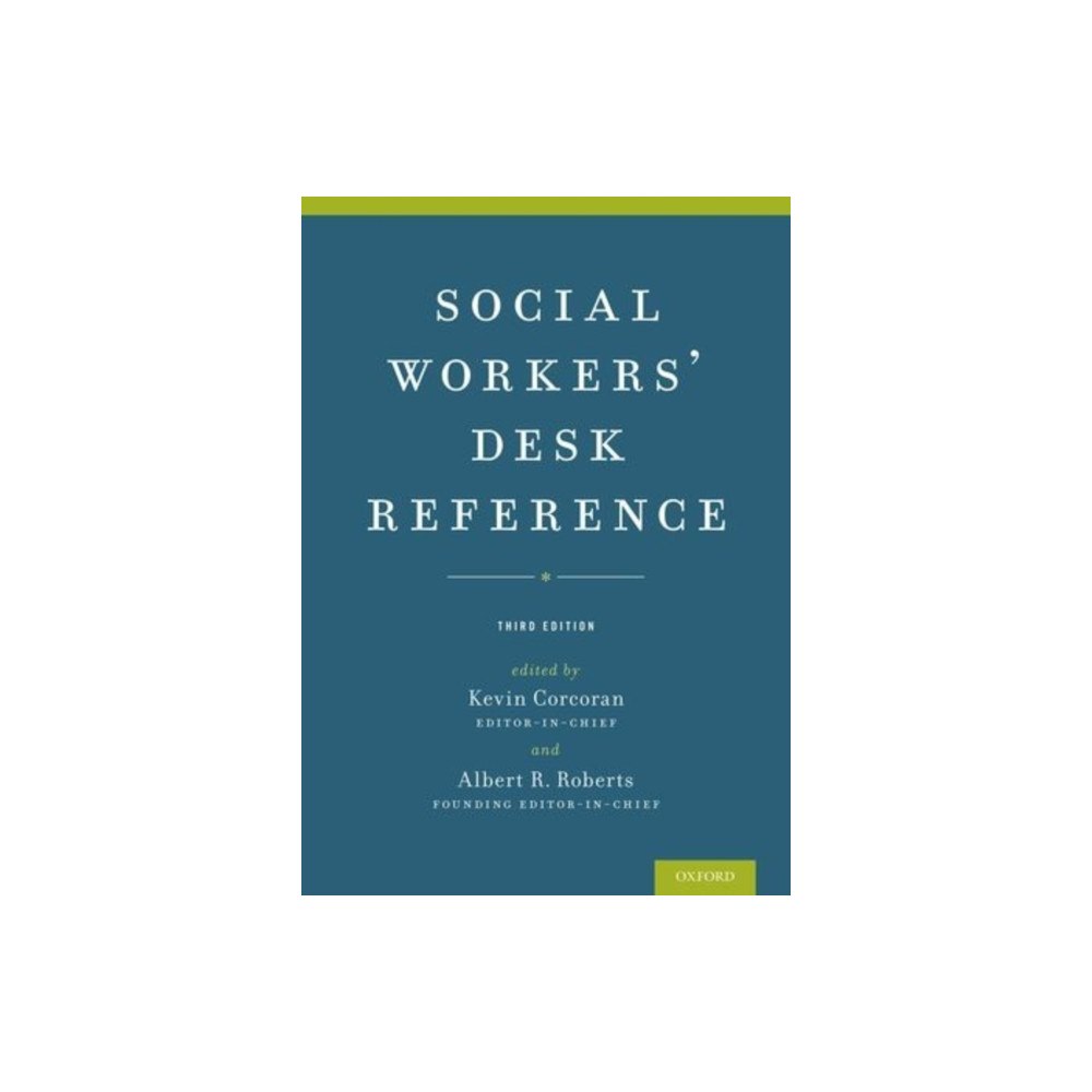 Oxford University Press Inc Social Workers' Desk Reference (inbunden, eng)