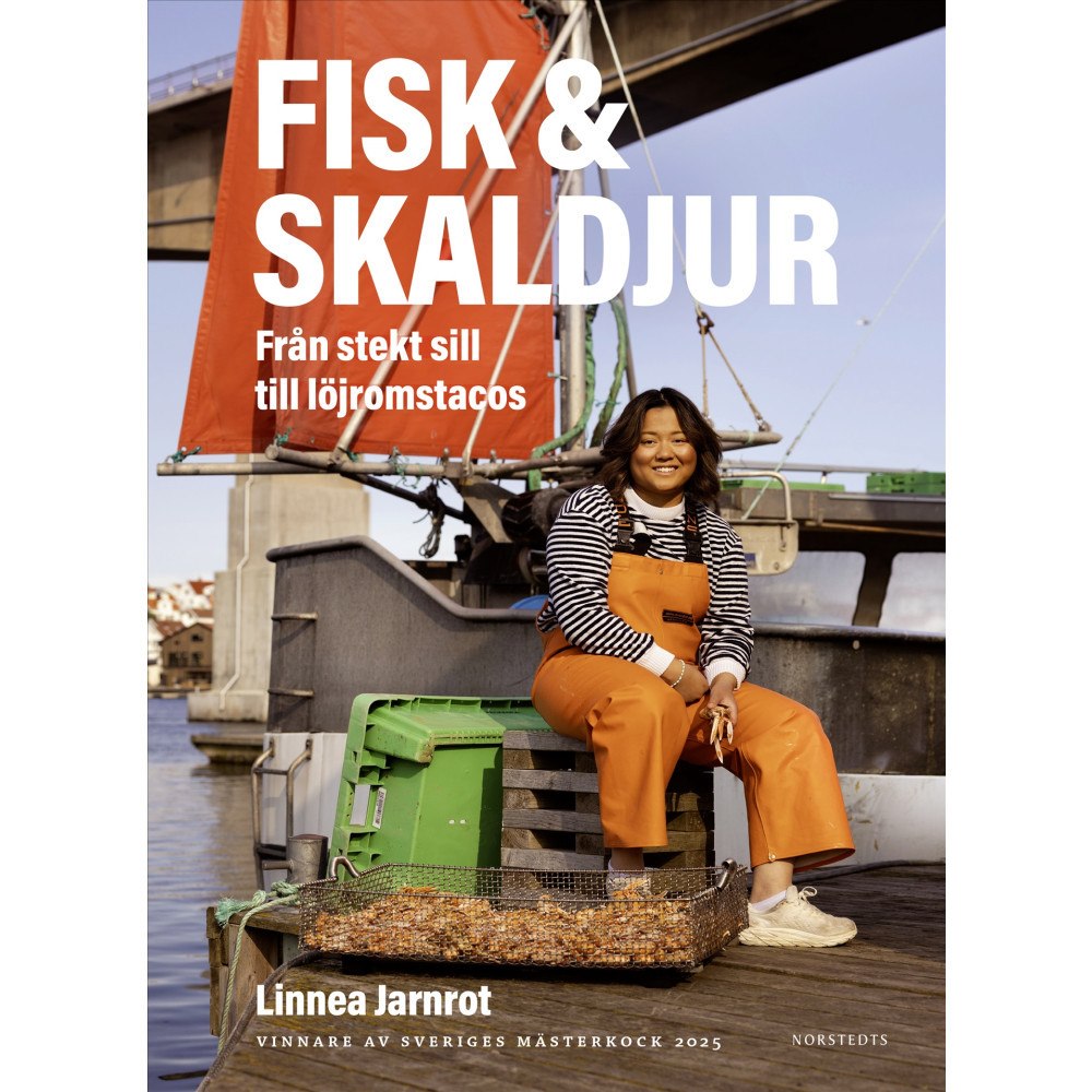 Linnea Jarnrot Fisk & skaldjur : från stekt sill till löjromstacos - vinnare av Sveriges mästerkock 2025 (inbunden) (Skadad)