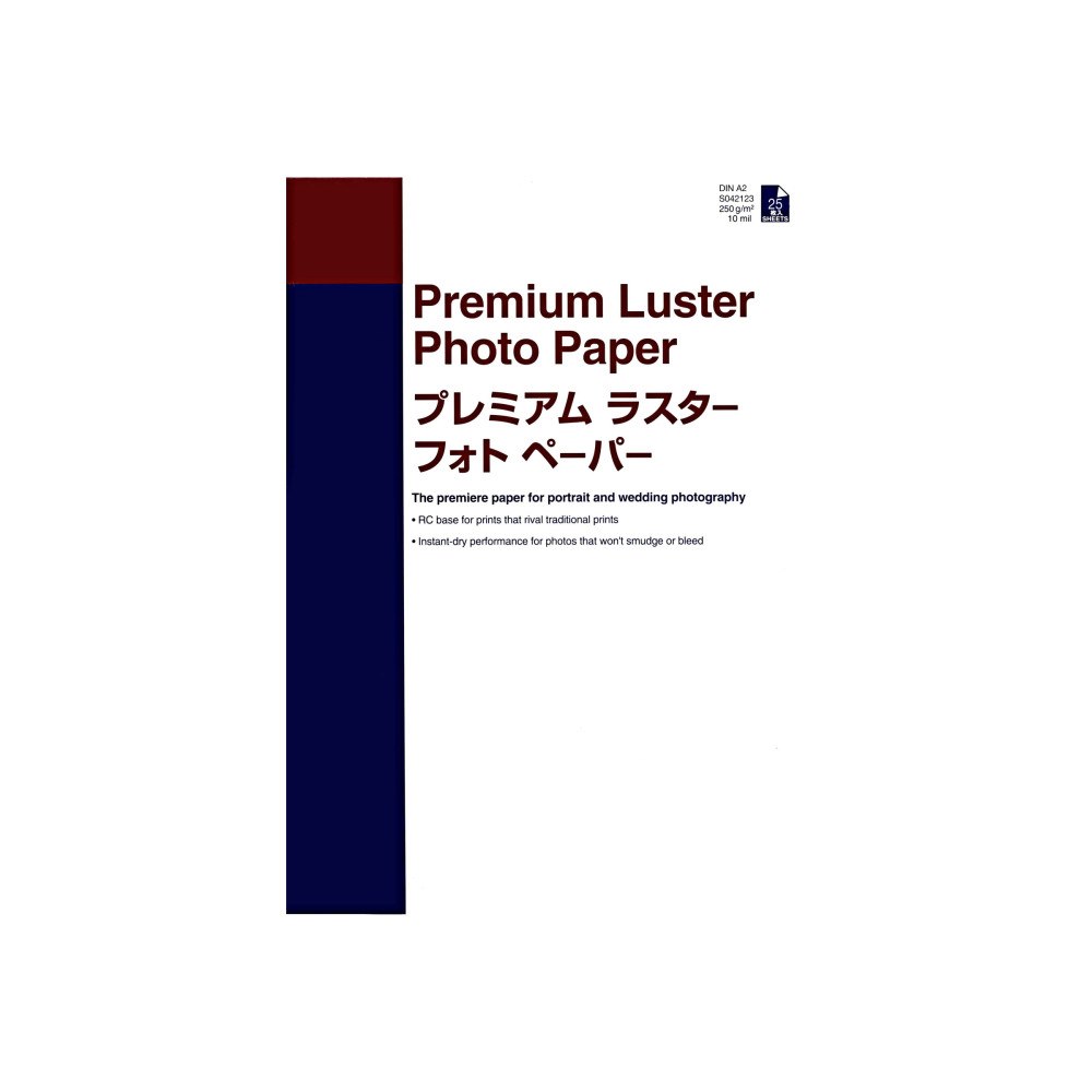 EPSON Epson Premium Luster Photo Paper - fotopapper - lyster - 25 ark - A2